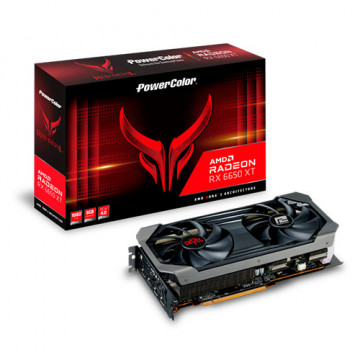 POWER COLOR Red Devil AXRX 6650XT 8GBD6-3DHE/OC AMD/8GB/GDDR6/128bit/crna - Img 1