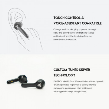 Bluetooth slusalice TX-1 MITHRIL crne FANTECH - Img 3