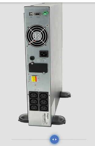 UPS Legrand DAKER DK + Tower/Rack, 1000VA/900W, On Line Double Conversion, Sinusoidal, PFC, USB & RS232 port, 6 x IEC C13, batteries 3x 12V, 7.2Ah, 16 kg, (Optional Kit Rack 310952, SNMP card 310931, Battery Extension 4U - Img 5