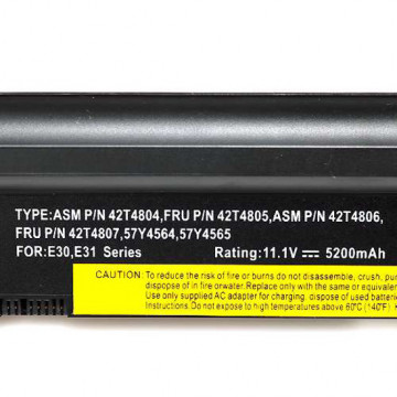 Baterija laptop Lenovo ThinkPad Edge 13/E30-6 11.1V-5200mAh - Img 3
