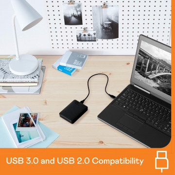 WD EXT 2.5" Elements Portable 5TB WDBU6Y0050BBK-WESN - Img 3