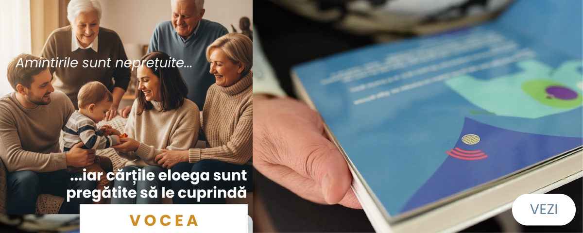 Carte personalizata cu vocea eloega