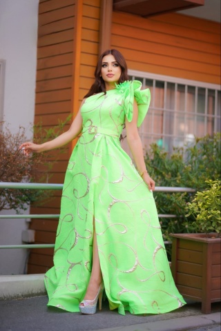 Rochie Safir neon - Img 2