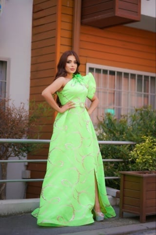 Rochie Safir neon - Img 1