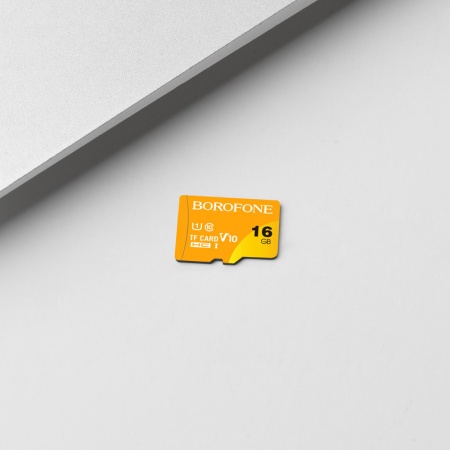 Card de memorie Borofone MicroSD 16GB, SDHC, Clasa 10, 85MB/s, MGKAR00290 - Img 2