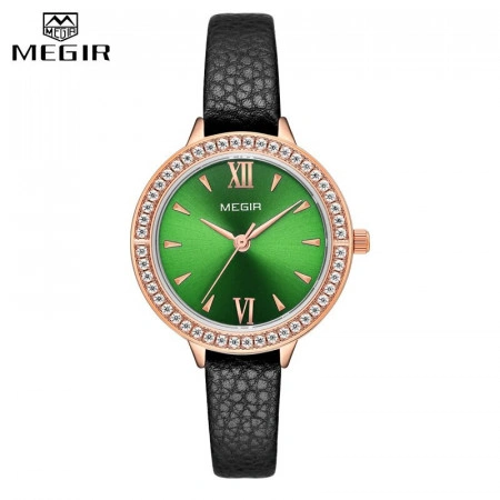 Ceas de dama, Megir, Verde, MEG006-V1 - Img 5