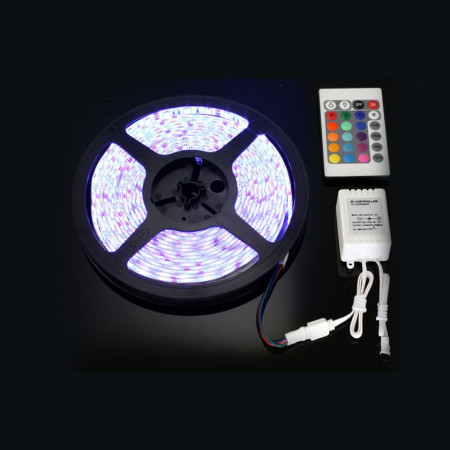 Bandă cu LED RGB - 1 metru. Set complet