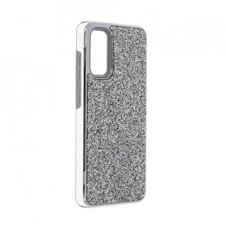 Husa pentru Samsung Galaxy S20 - Husa Luxury Glitter Diamond Silver - Img 2
