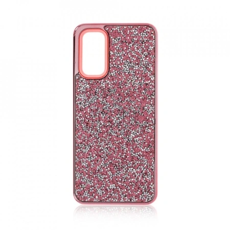Husa pentru Samsung Galaxy S20 PLUS - Husa Luxury Glitter Diamond Roz - Img 4