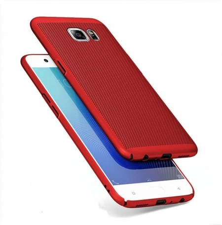 Husa Samsung Galaxy A6 (2018) Air Spots Rosu - Img 4
