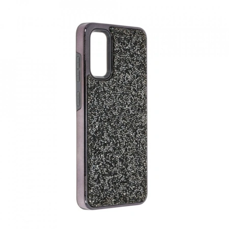 Husa pentru Samsung Galaxy S20 - Husa Luxury Glitter Diamond Negru - Img 2