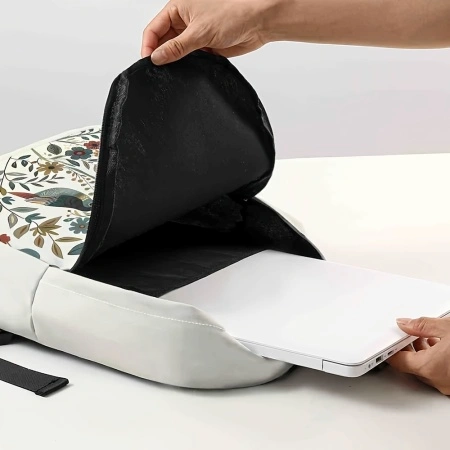 Rucsac Damă Birdie, cu Design Floral și Păsări – Stil Boho Chic, TMKP414235 - Img 3