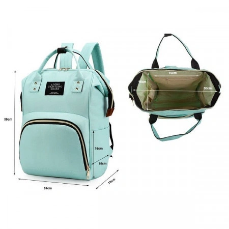 Rucsac termic pentru mămici, PM59074513227963 - Img 6