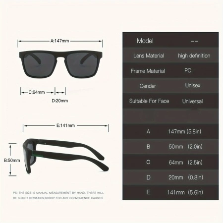 Set 3 Perechi Ochelari de Soare, Unisex, TMWT57447 - Img 2