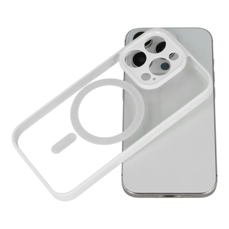 Acrylic Color Magsafe Case for Samsung Galaxy S24 Ultra white, POK060322 - Img 4