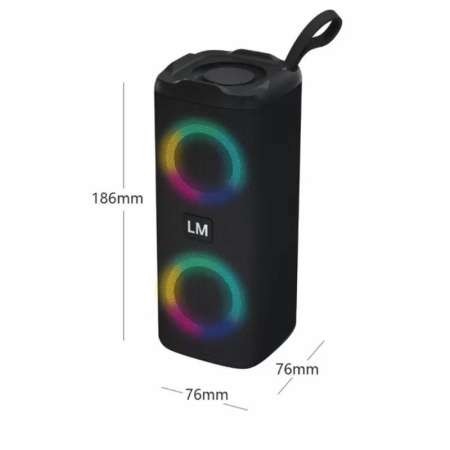 Boxa Portabila LM 882 FM, Bluetooth SD, USB, PM28513 - Img 2