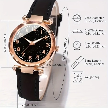 Ceas Quartz de dama, Q380 - Img 2