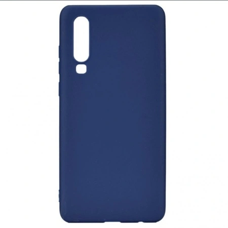 Husa Huawei Mate P30 Albastra din Silicon Premium Ultra Soft - Img 3
