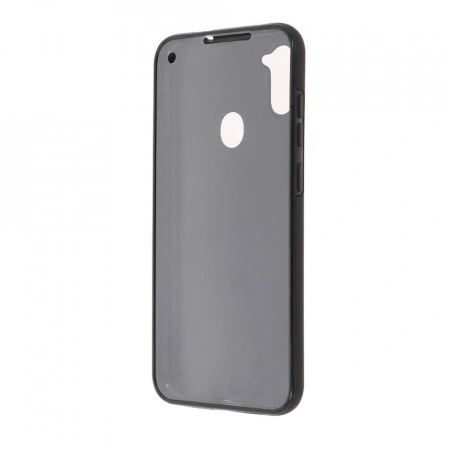 Husa Samsung Galaxy A11 - 360 Fully cu Spate din Policarbonat si Folie din Silicon - Negru - Img 2