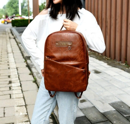Rucsac Dama Smedley, maro, L311-V2 - Img 8