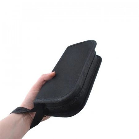 Trusa pentru reparat ceasuri, 13 piese, surubelnite,penseta,cheie,husa - Img 3