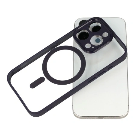 Acrylic Color Magsafe Case for Samsung Galaxy S25 purple, POK064453 - Img 3
