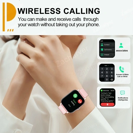 Ceas Smartwatch pentru barbati si femei, PMTX56450-AURIU - Img 4