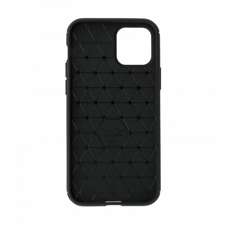 Husa IPhone 12/12 Pro flexibila din silicon, negru IP12-M1-V1 - Img 2