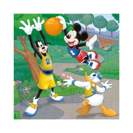 Puzzle Mickey si Minnie, 3x55 piese - DINO TOYS - Img 4