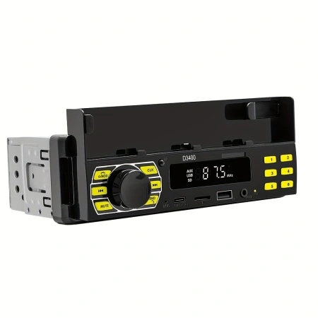 Sistem audio auto digital 1DIN cu radio MP3 pentru mașină 12V, PMDP78769 - Img 4