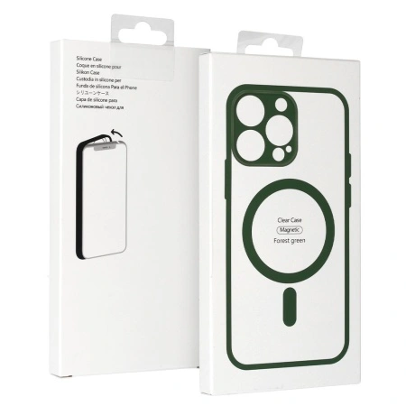 Acrylic Color Magsafe Case for Iphone 16 Pro green, POK062713 - Img 3