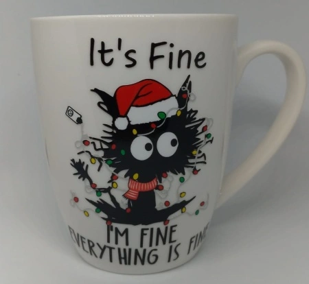 Cana personalizata, It's Fine, MC100 - Img 2