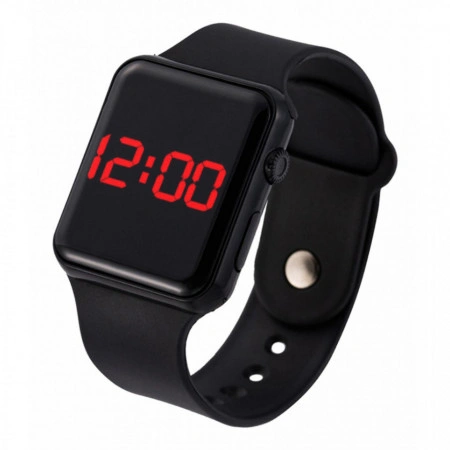 Ceas unisex led L006-NEGRU - Img 4