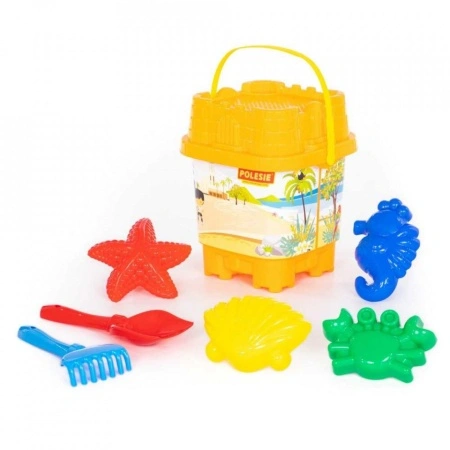 Galetusa pentru nisip + 7 accesorii - Img 2