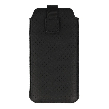 HIT Pouch Case (Size XXL) for Samsung S23 Ultra/S22 Ultra/M33/M23/A14 5G/Xiaomi Redmi 12C design 4 black - Img 2