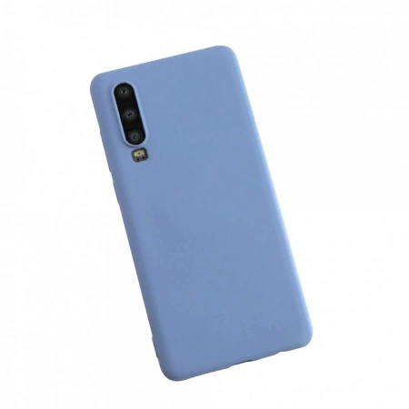 Husa Huawei Mate P30 Albastra Deschis din Silicon Premium Ultra Soft - Img 4