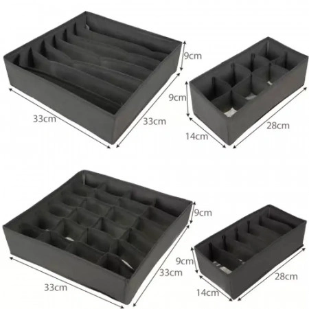 Organizator pentru dulap, set 4 piese, PM000199143 - Img 5