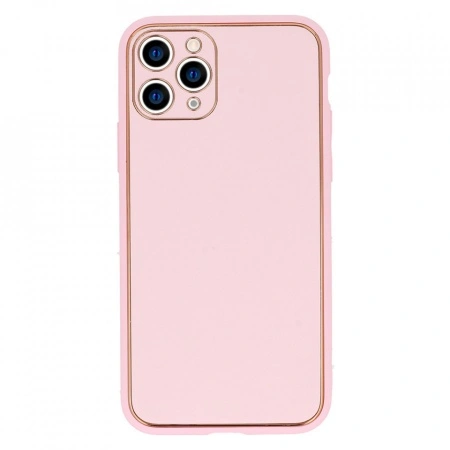 Husa pentru SAMSUNG GALAXY A02S, LUXURY Carcasa, roz deschis - Img 4