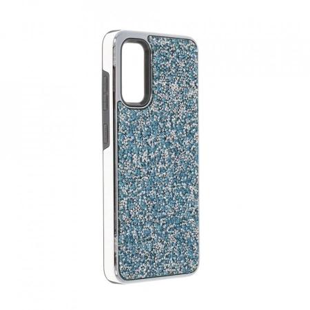 Husa pentru Samsung Galaxy S20 - Husa Luxury Glitter Diamond Turcoaz - Img 2