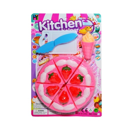 Tort Pretaiat + Accesorii, 1 Set/Blister, FLV29082