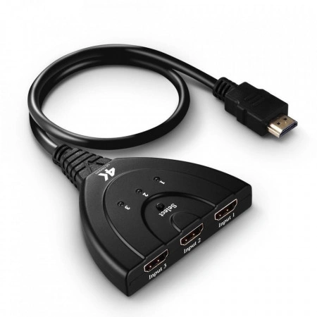 Hub HDMI Prolight APPC28, 3x1, 1920x1200, 12 bit, Negru, PMHOLM03493 - Img 2