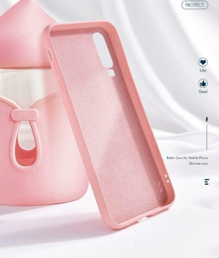 Husa Huawei Mate P30 Roz din Silicon Premium Ultra Soft - Img 2