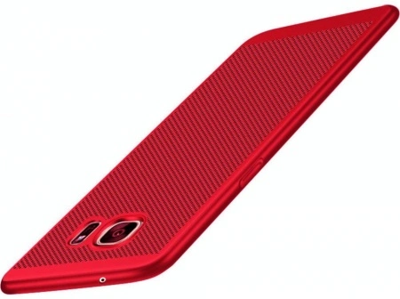 Husa Samsung Galaxy A6 (2018) Air Spots Rosu - Img 3