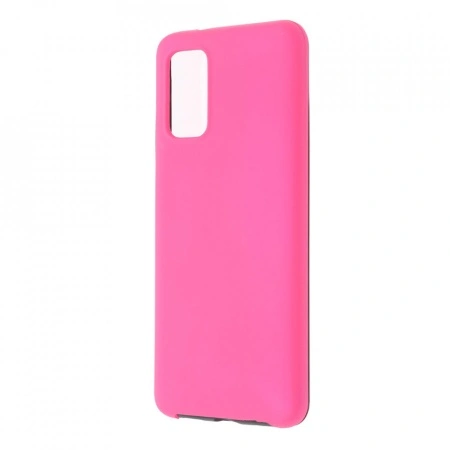 Husa Samsung Galaxy S20 PLUS - 360 Fully cu Spate din Policarbonat si Folie din Silicon - Rose - Img 2