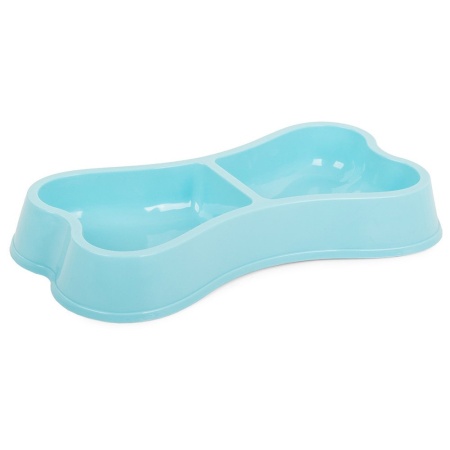 Bol dublu pentru catei si pisici, plastic, PM19112_N3 - Img 2