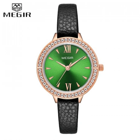 Ceas de dama, Megir, Verde, MEG006-V1 - Img 3