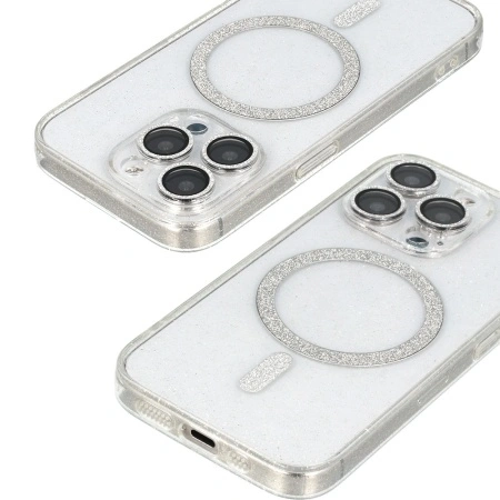 Glitter Magsafe Case for Samsung Galaxy S25 Ultra clear, POK064479 - Img 3