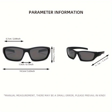 Set 3 Perechi Ochelari de Soare, Unisex, TMGR249215 - Img 2