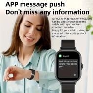Ceas Smartwatch pentru barbati si femei, curea silicon, PMLR341777