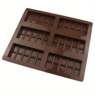 Formă din Silicon pentru Tablete de Ciocolată – Model Clasic, Flexibil și Rezistent, PMQM396140